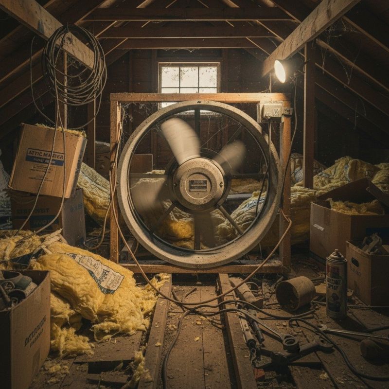 Attic Fan Replacement